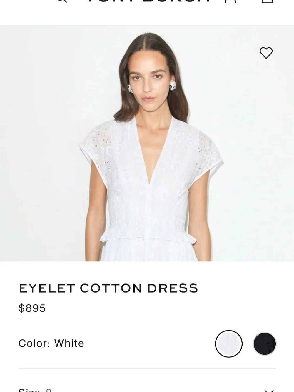 Tory Burch Eyelet Dress 8